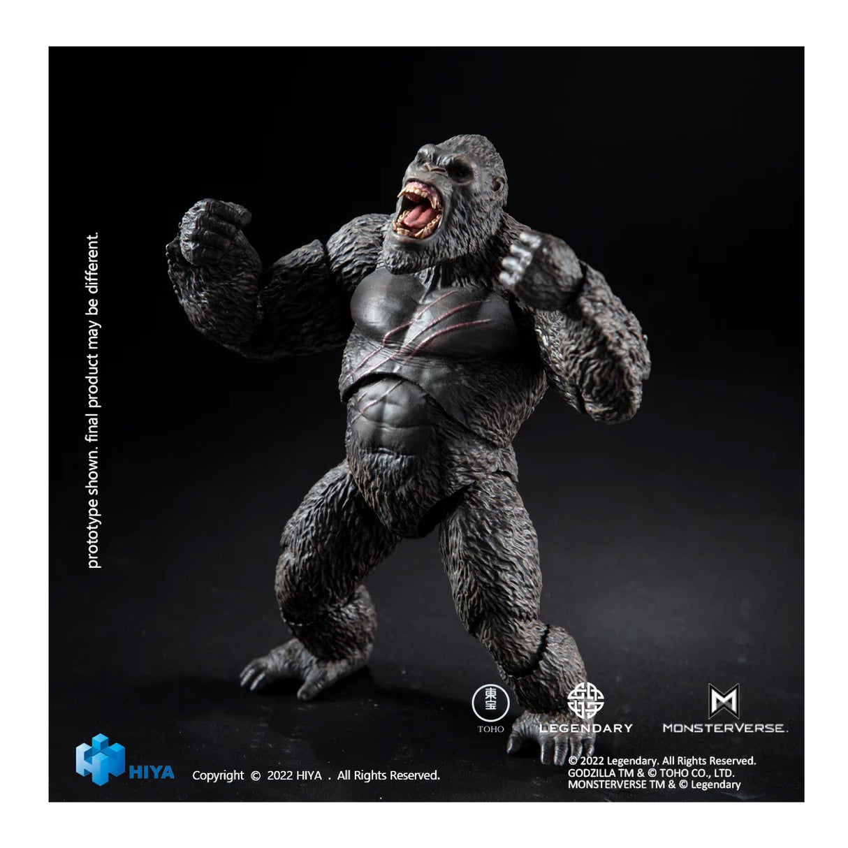 Hiya Toys Godzilla vs. Kong: Kong Exquisite Basic PX Action Figure