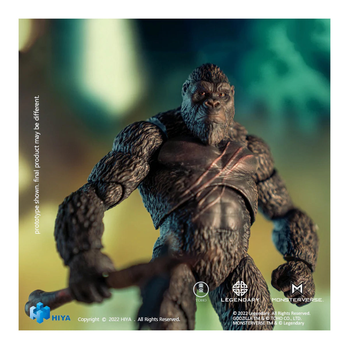 Hiya Toys Godzilla vs. Kong: Kong Exquisite Basic PX Action Figure