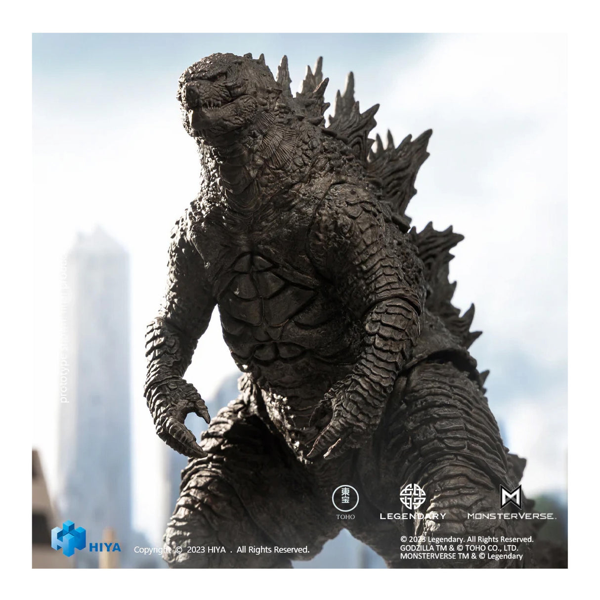 Hiya Toys Godzilla vs. Kong: Godzilla Exquisite Basic Series PX Action Figure