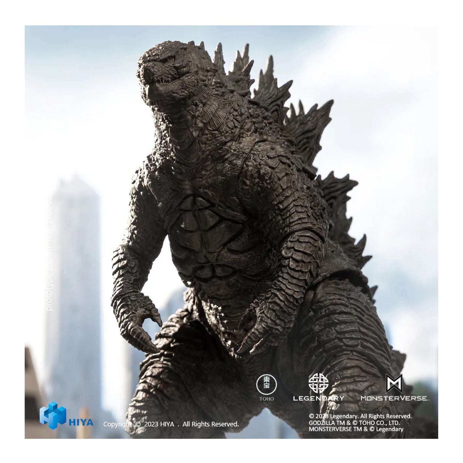 Hiya Toys Godzilla vs. Kong: Godzilla Exquisite Basic Series PX Action Figure