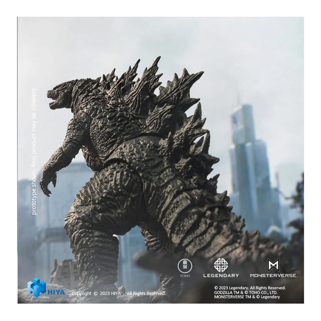 Hiya Toys Godzilla vs. Kong: Godzilla Exquisite Basic Series PX Action Figure