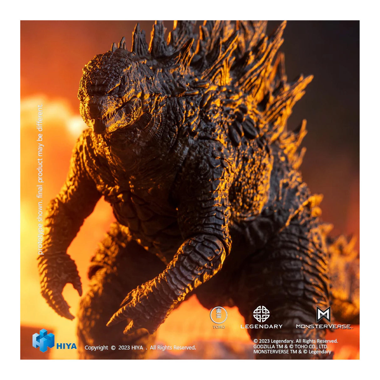 Hiya Toys Godzilla vs. Kong: Godzilla Exquisite Basic Series PX Action Figure