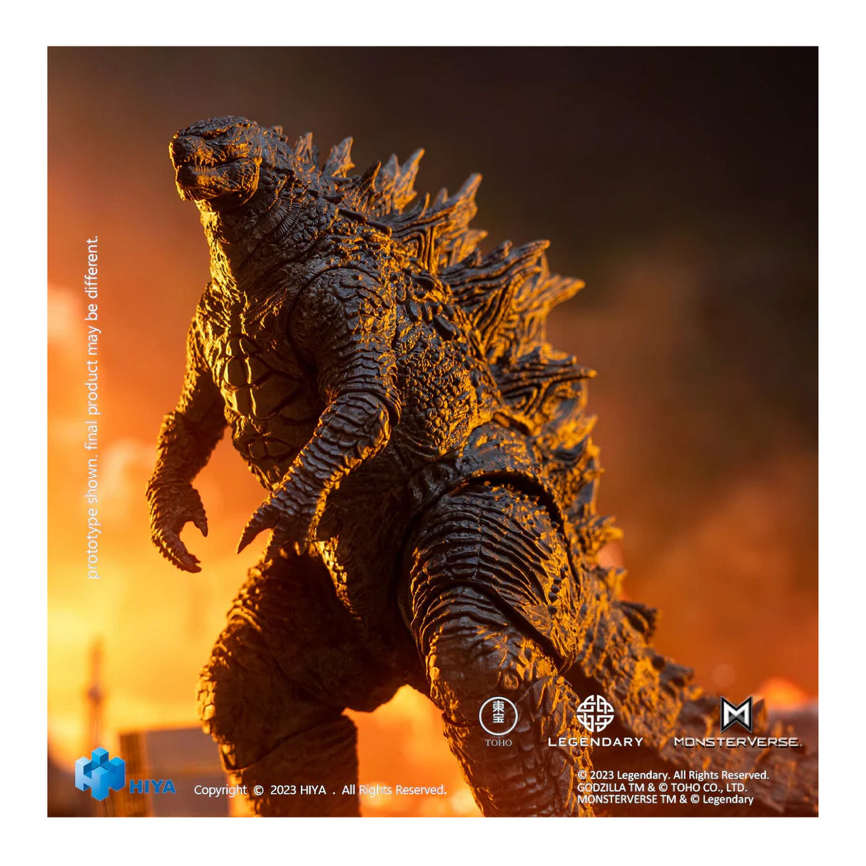 Hiya Toys Godzilla vs. Kong: Godzilla Exquisite Basic Series PX Action Figure