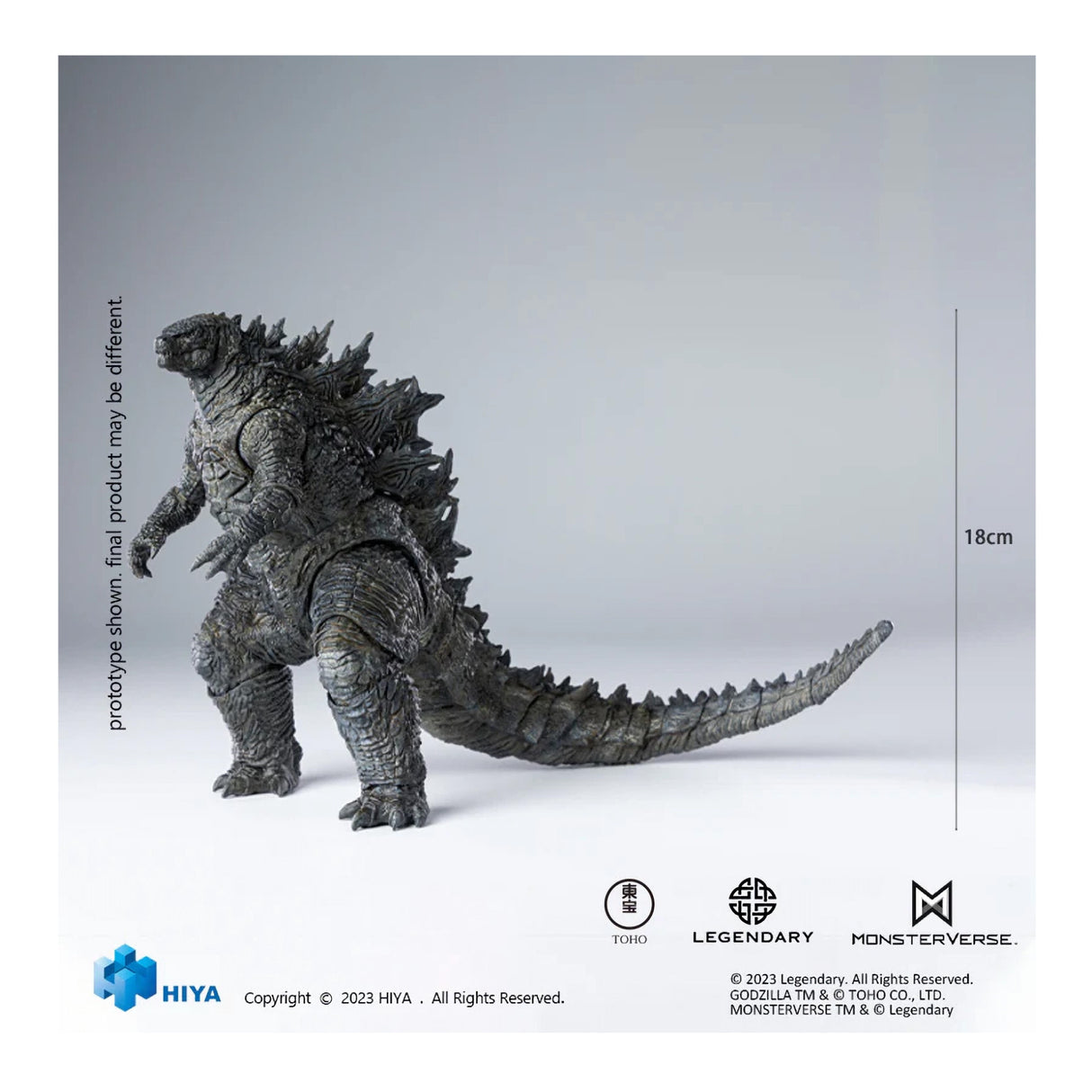 Hiya Toys Godzilla vs. Kong: Godzilla Exquisite Basic Series PX Action Figure