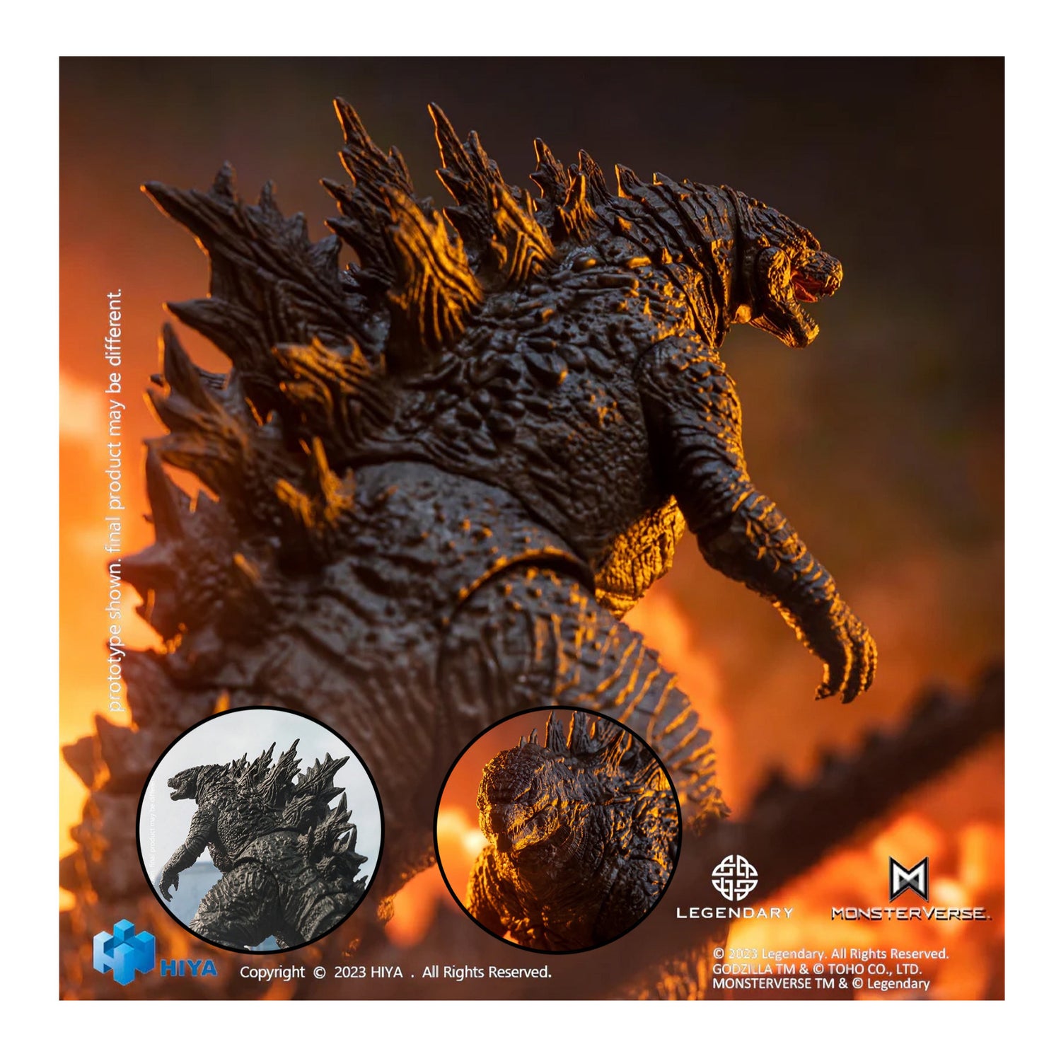 Godzilla vs Kong: Godzilla and Kong Exquisite Basic Series PX Action Figures