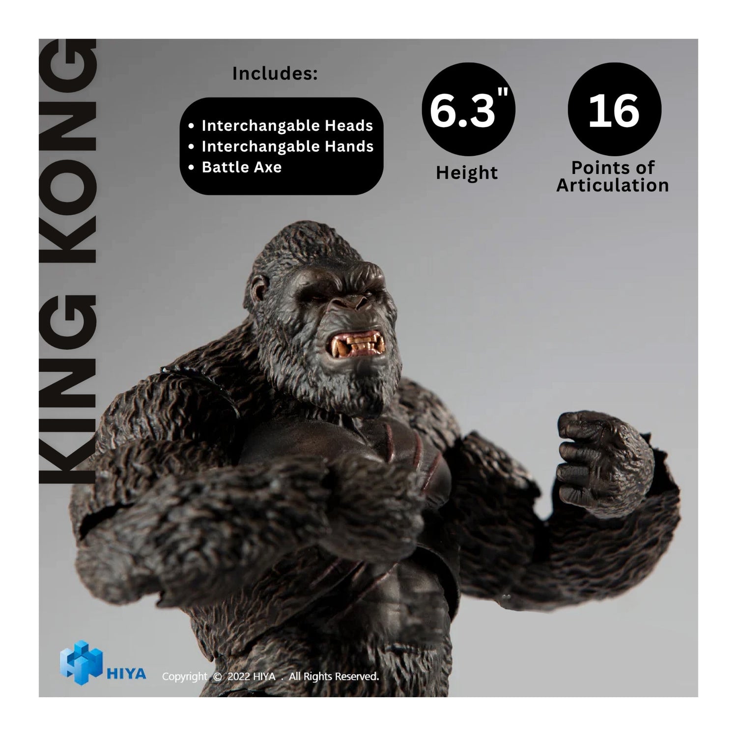 Godzilla vs Kong: Godzilla and Kong Exquisite Basic Series PX Action Figures