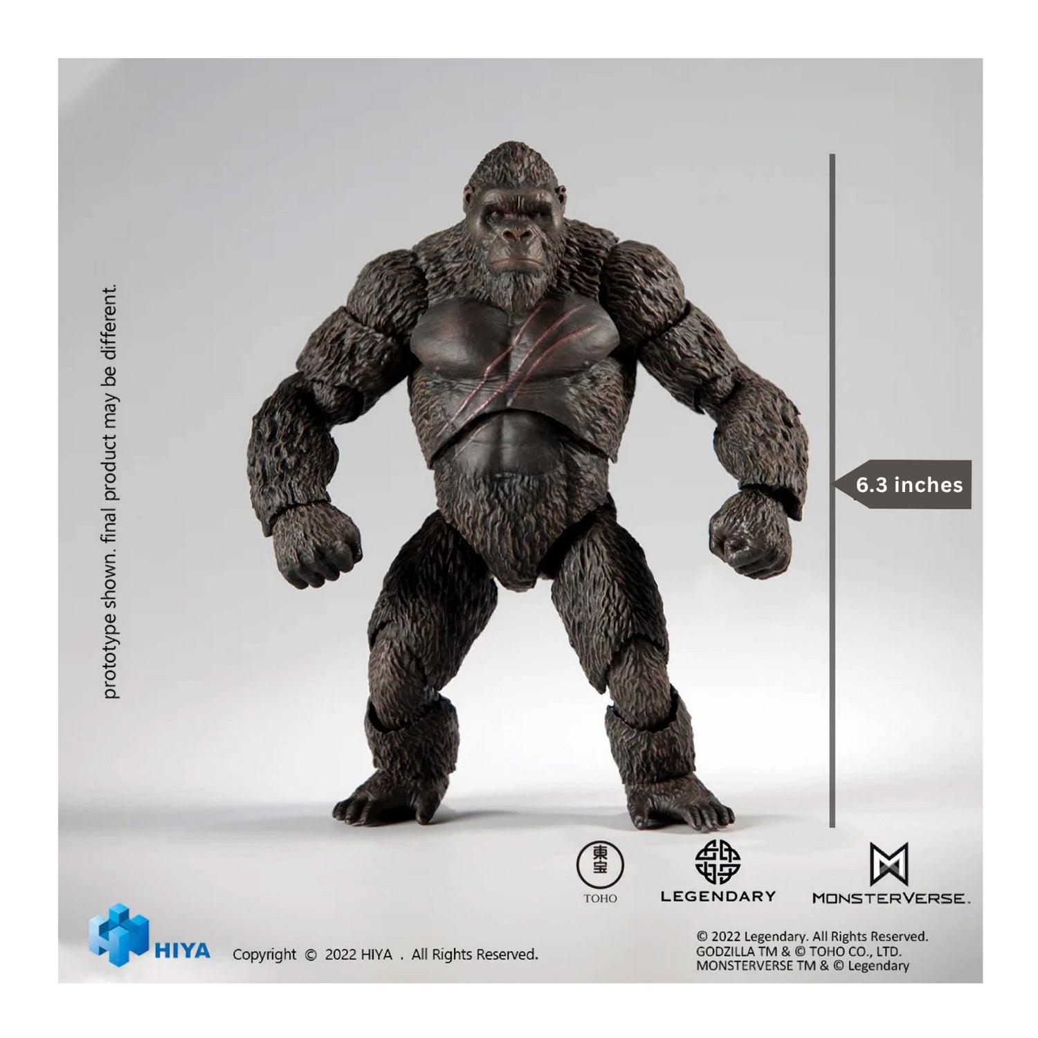 Godzilla vs Kong: Godzilla and Kong Exquisite Basic Series PX Action Figures