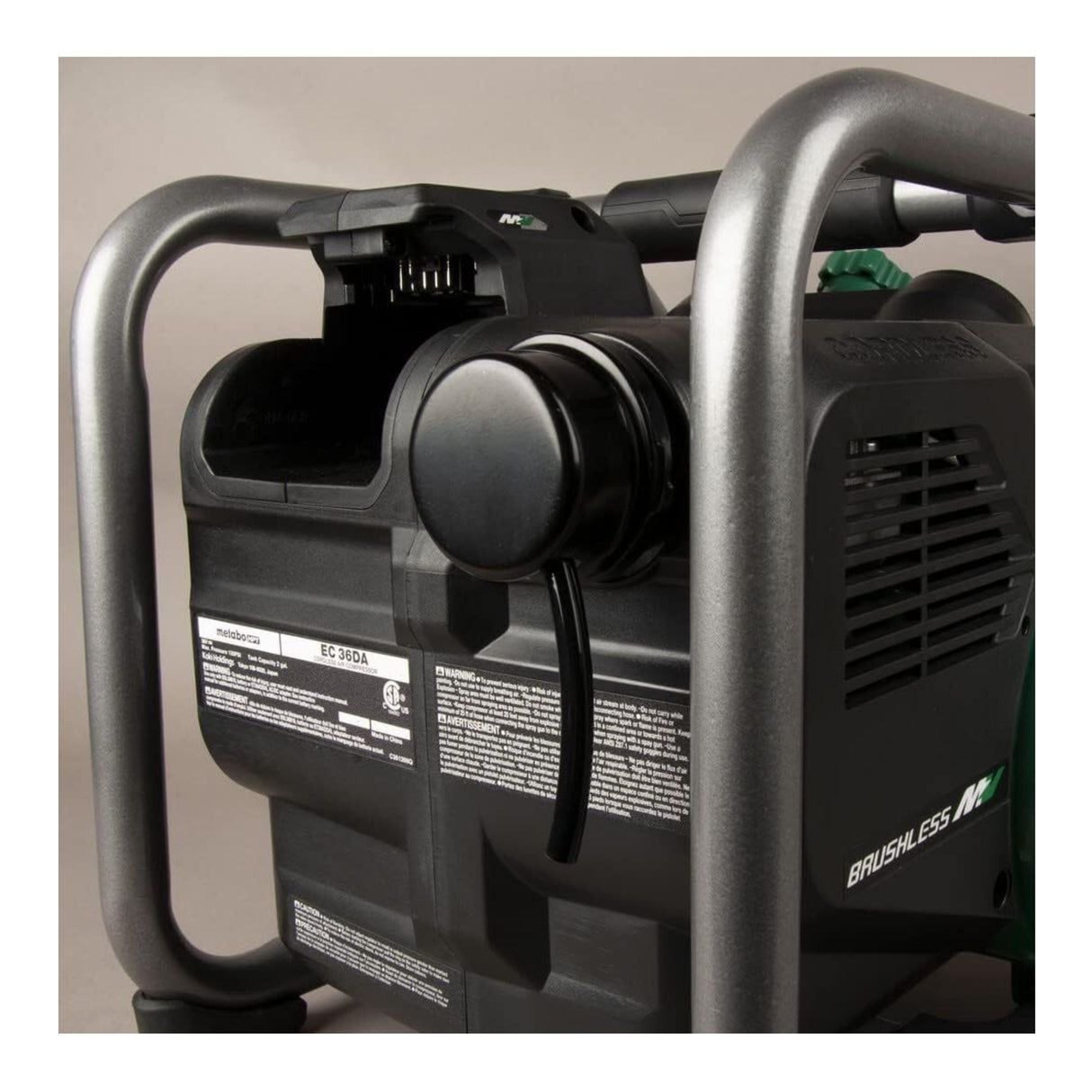 Metabo HPT 36V MultiVolt 2 Gallon Cordless Air Compressor (Tool Only) - EC36DAQ4