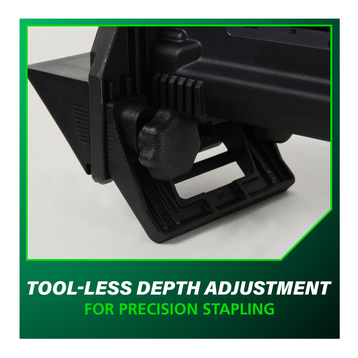 Metabo HPT 18-Gauge 1/4-Inch Crown Flooring Stapler with Adjustable Exhaust