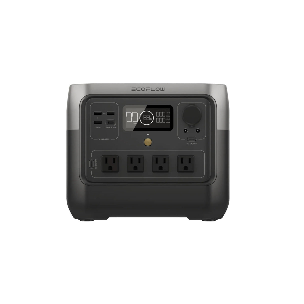 ECOFLOW - RIVER 2 Pro Portable Power Station , 768Wh LiFePO4 Battery