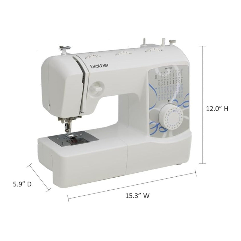Brother XM3700 74-Stitch Function Free Arm Sewing Machine with LED Light Bundle