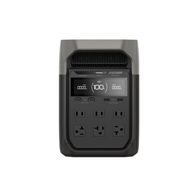 EcoFlow DELTA 3 Portable Power Station 1024Wh Battery Capacity 1800W Output