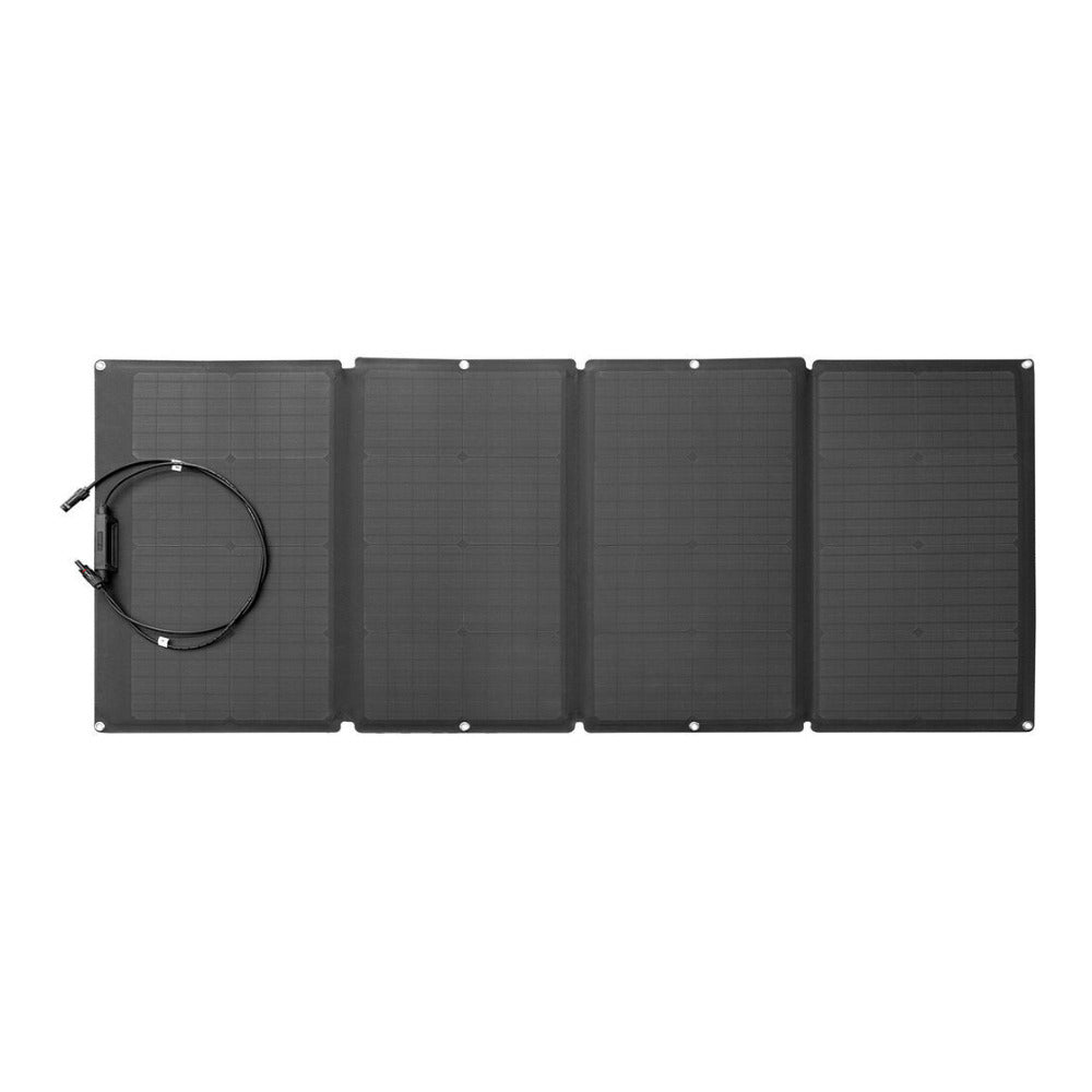 EcoFlow Foldable 160W Solar Panel with Kickstand Carrying Case (Black)