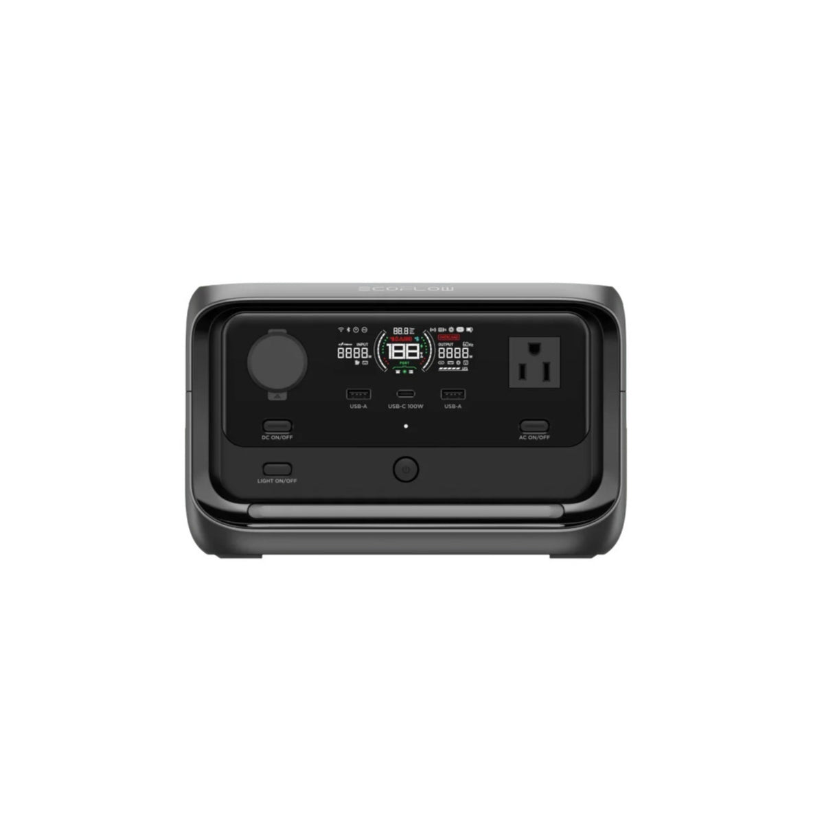 EcoFlow - RIVER 3 Plus Portable Power Station with Extra EB600 Battery (Black)