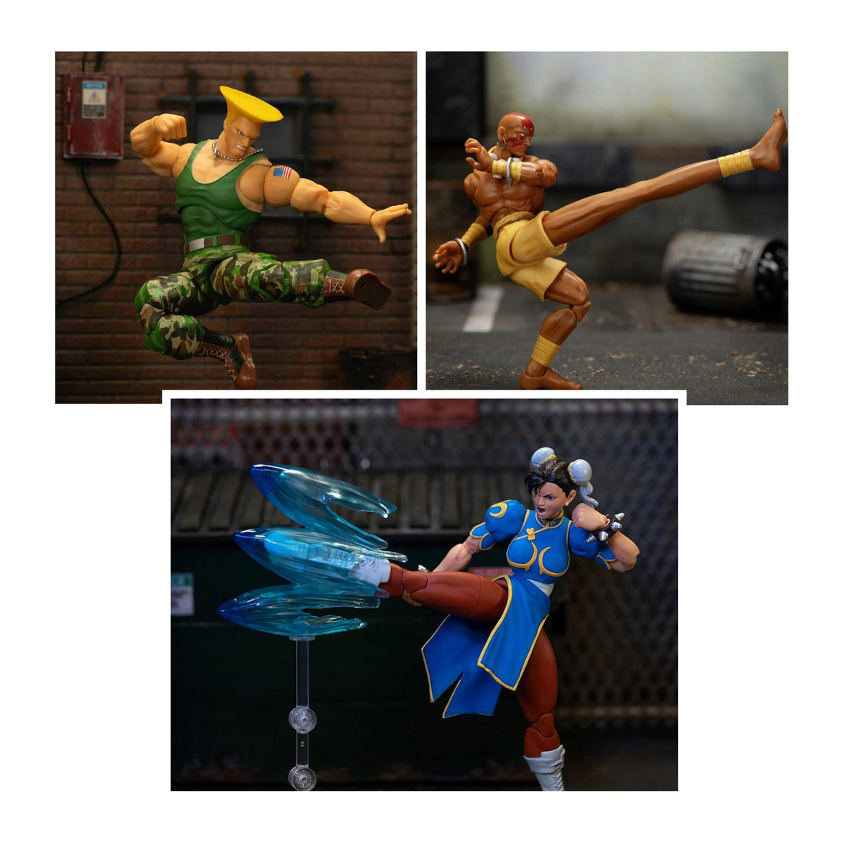 Jada Toys Street Fighter II Set (Ryu, Ken, Dhalsim, M. Bison, Chun Li and Guile)