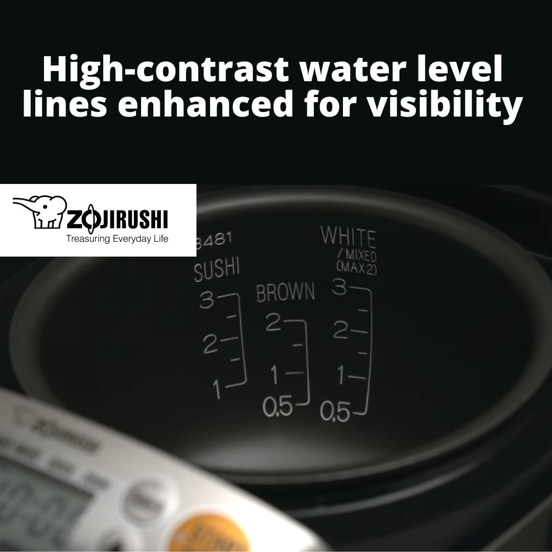 Zojirushi Micom Rice Cooker & Warmer with Fuzzy Logic Technology Bundle