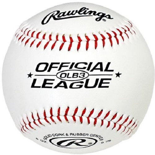 Rawlings OLB3BT24 Official League Recreational Play Baseball Synthetic Leather