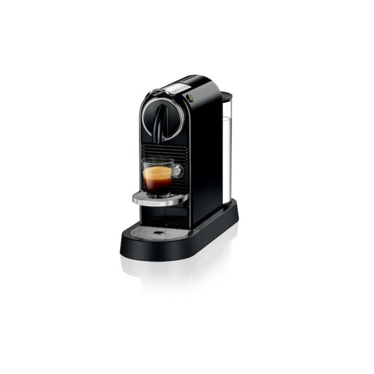 Nespresso Citiz D112 Espresso Machine with One-Touch Brewing (Black)