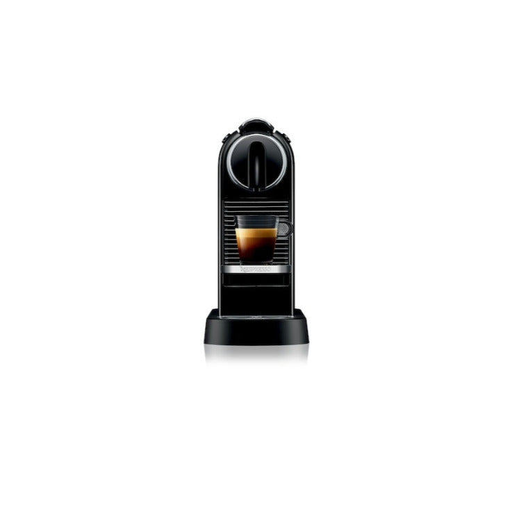 Nespresso Citiz D112 Espresso Machine with One-Touch Brewing (Black)