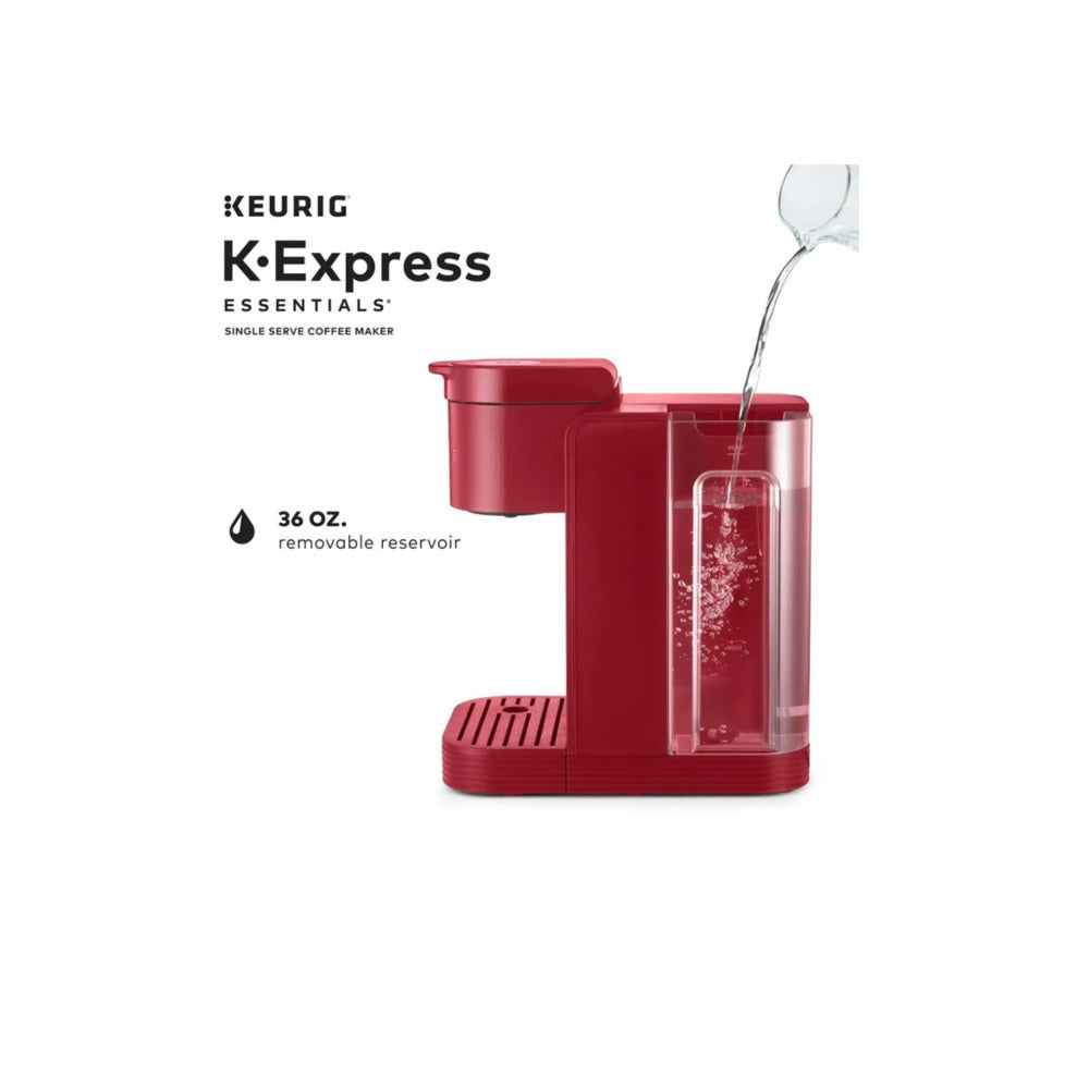 Keurig K-Express Essentials Single Serve K-Cup Pod Coffee Maker (Red)