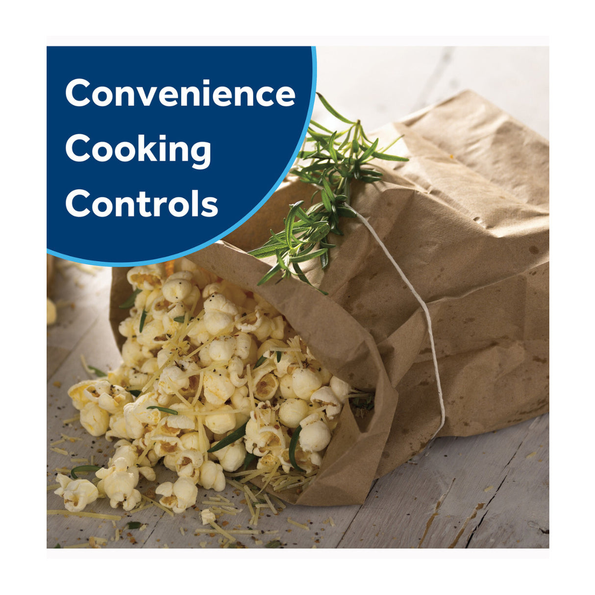 GE Appliances 0.9 Cu. Ft. 900W Countertop Microwave Oven (White)