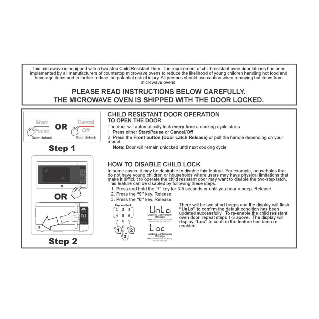 GE Appliances 0.7 Cu. Ft. Spacemaker Countertop Microwave Oven (Stainless Steel)