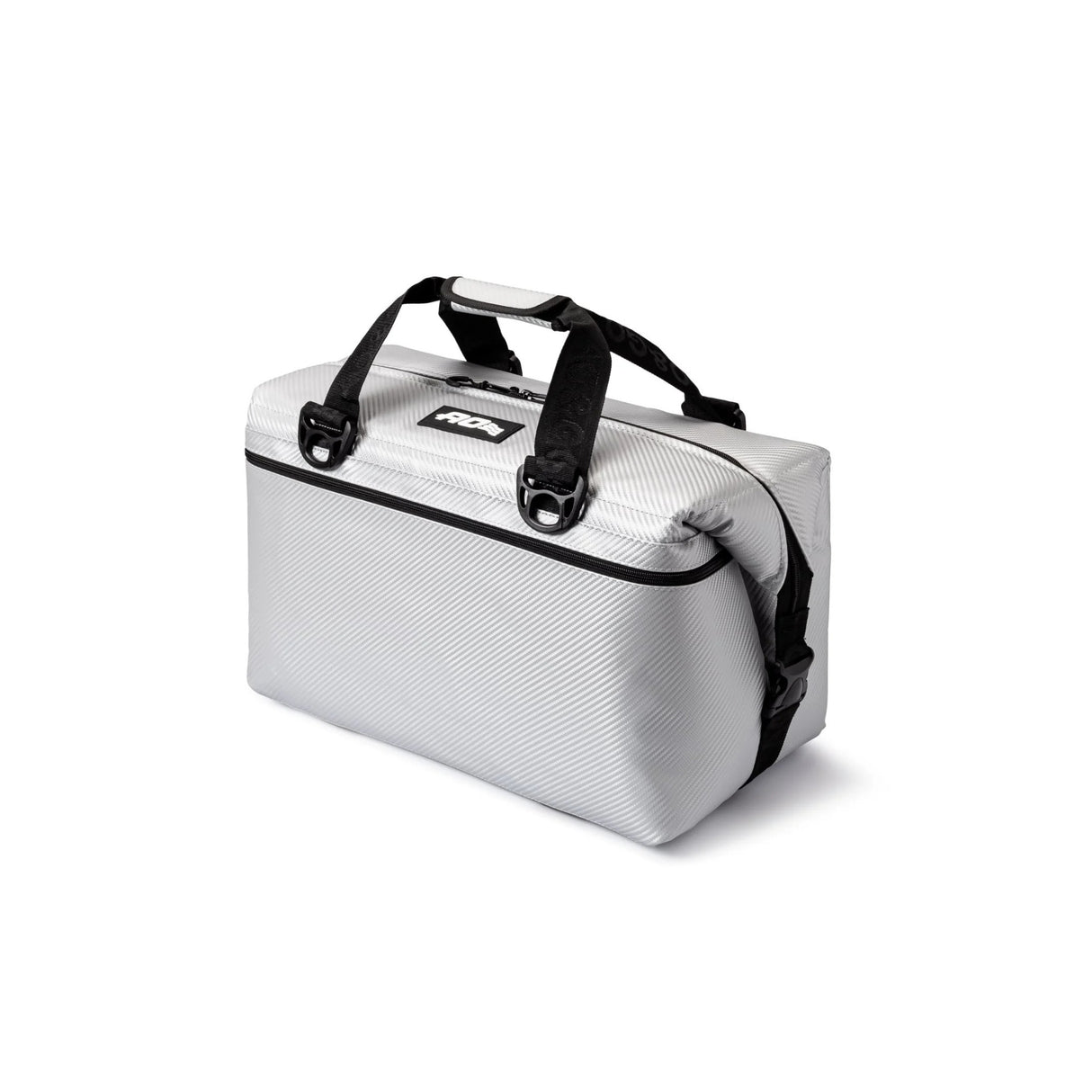 AO Coolers Carbon Series Soft Cooler  Leak-Proof and Durable (Silver)