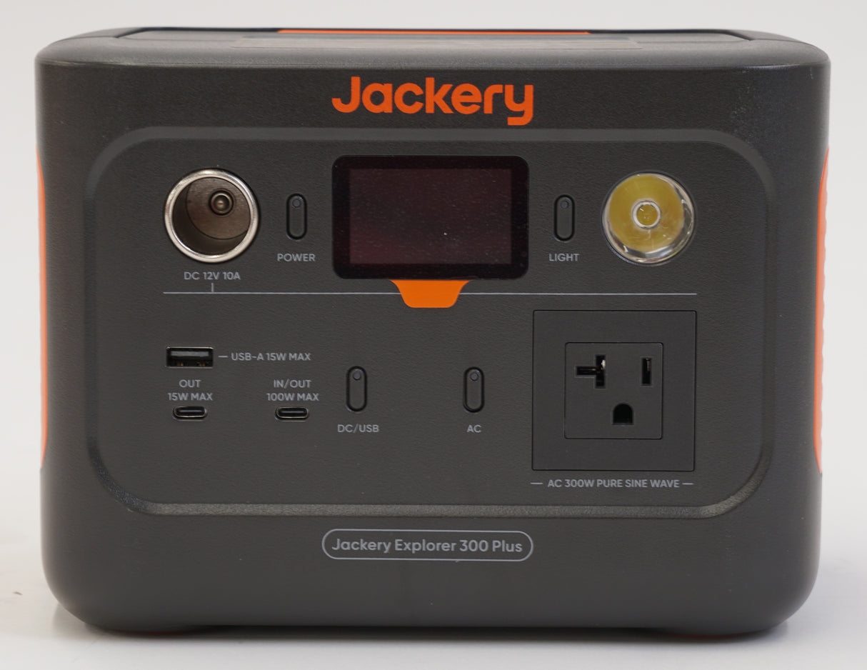 Jackery - Explorer 300 Plus Portable Power Station with Solar Panel 40 (Used)