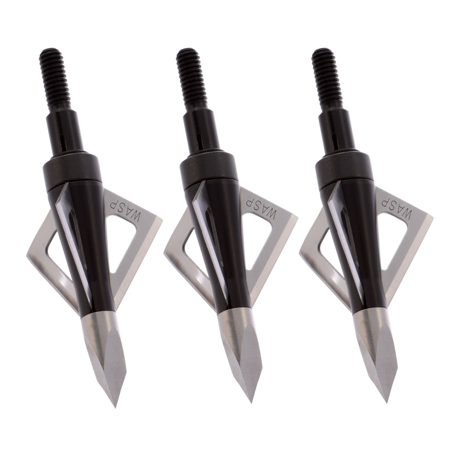 Wasp Boss 100-Grain Fixed-Blade Broadhead Arrow (6-Pack) and Case Bundle