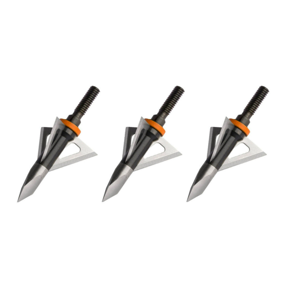 Wasp Drone 100-Grain Fixed-Blade Broadhead Arrow (6-Pack) with Case Bundle