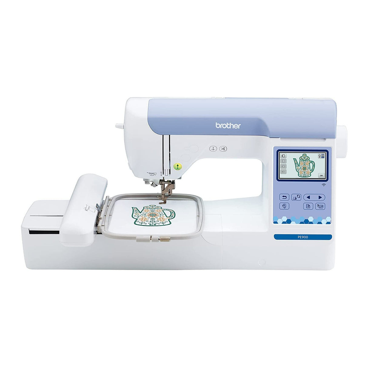 Brother Elite PE900 Large Embroidery Machine Bundle with Magnetic Hoop