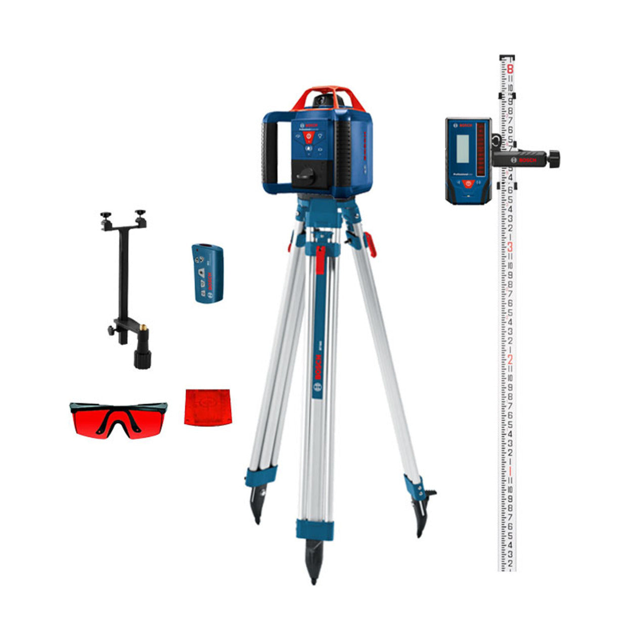 Bosch Revolve900 Self-Leveling Horizontal/Vertical Rotary Laser Kit