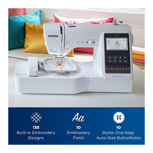 Brother SE700 Elite Computerized Sewing and Embroidery Machine Bundle