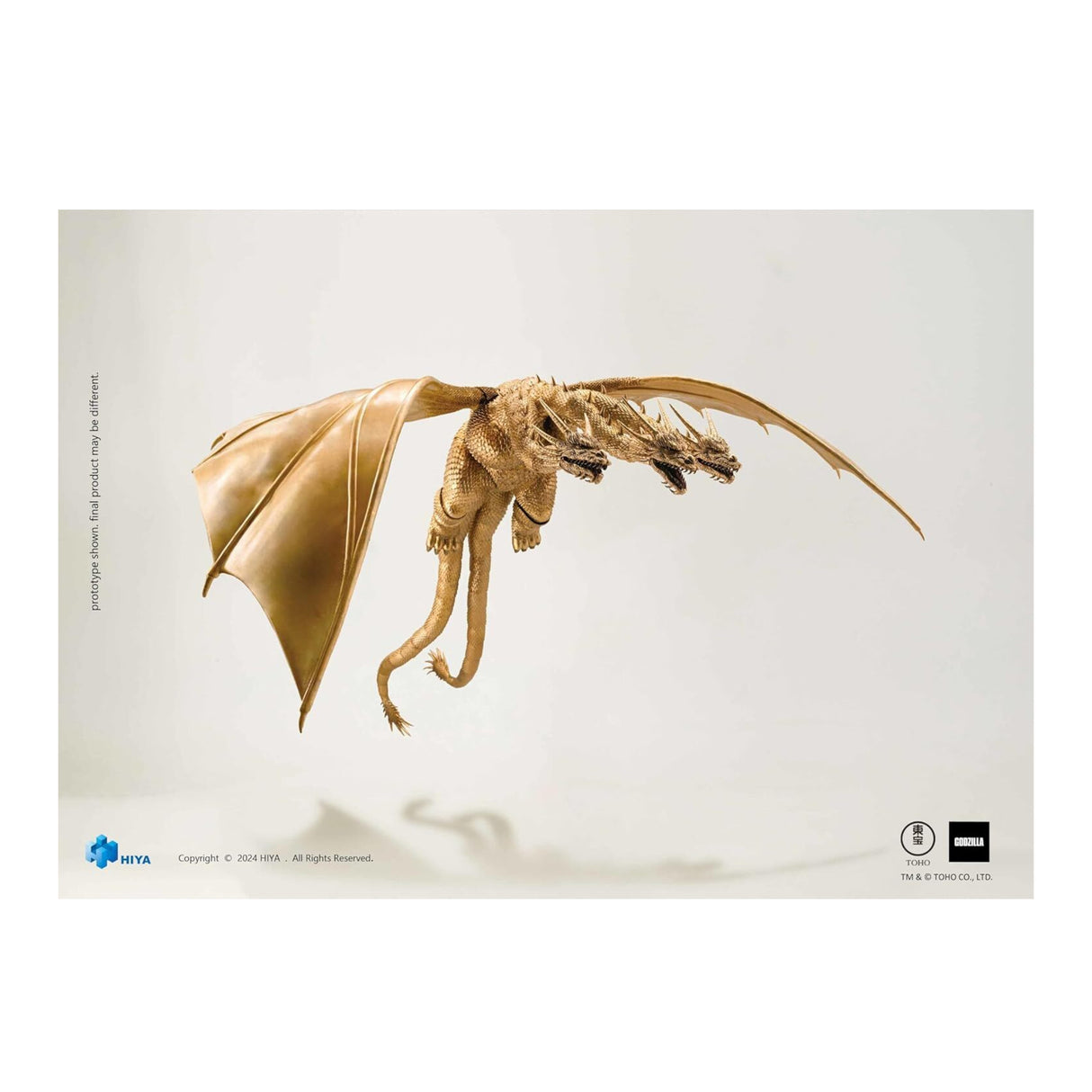 Hiya Toys Godzilla vs. King Ghidorah - Exquisite Basic Series Previews Exclusive