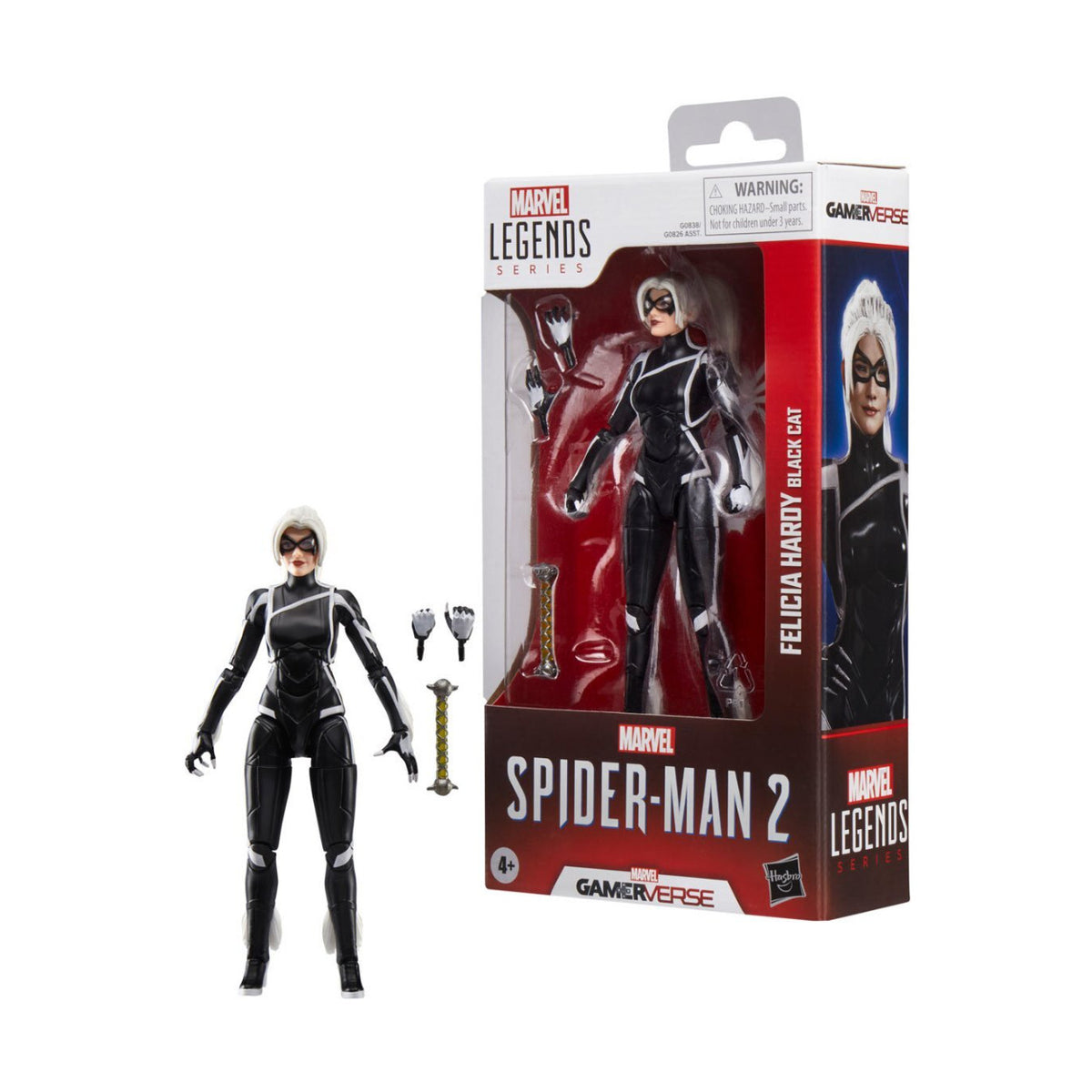 Hasbro Spider-Man Marvel Legends Gamerverse Black Cat 6-Inch Action Figure