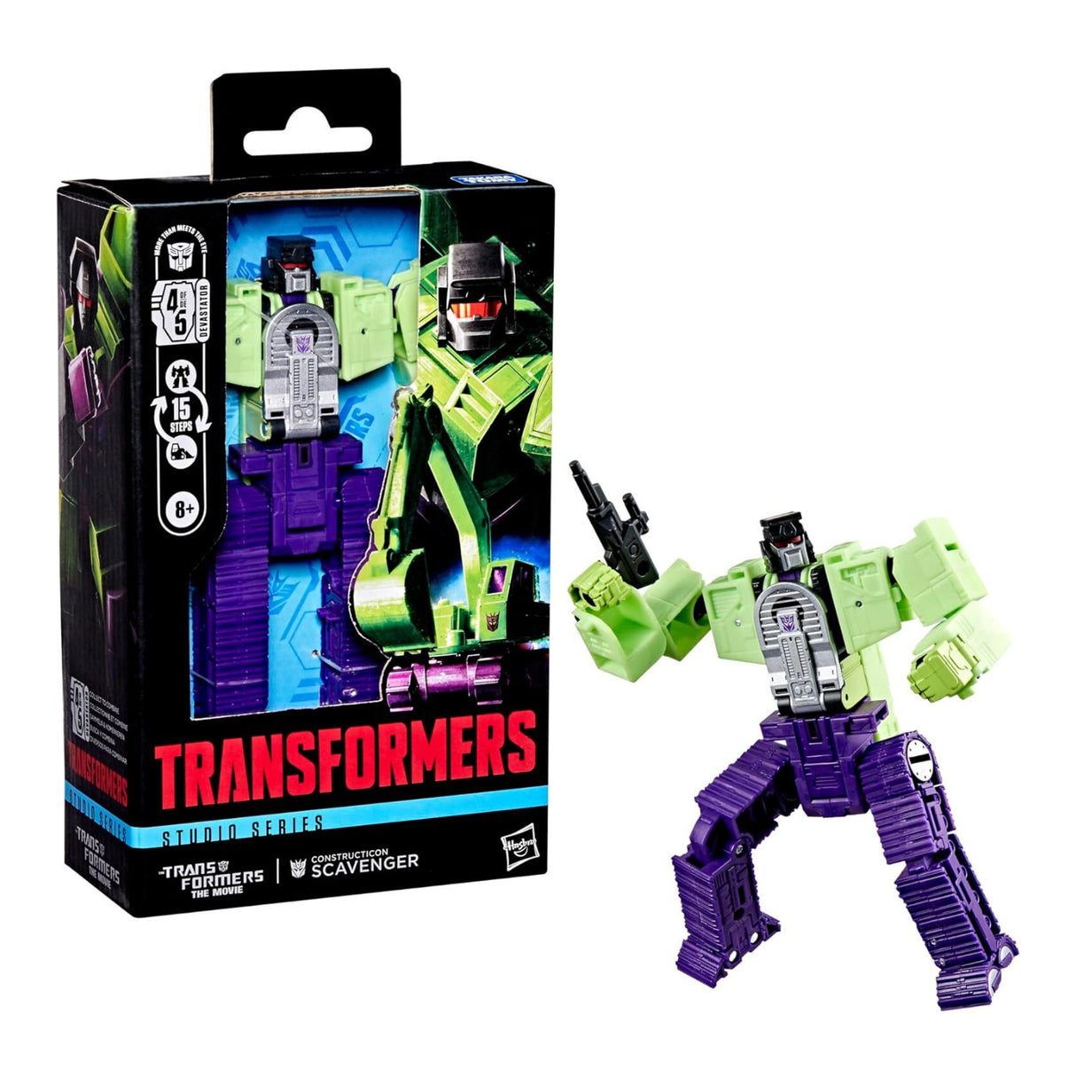 Hasbro - Transformers Deluxe Class: The Movie Construction Scavenger
