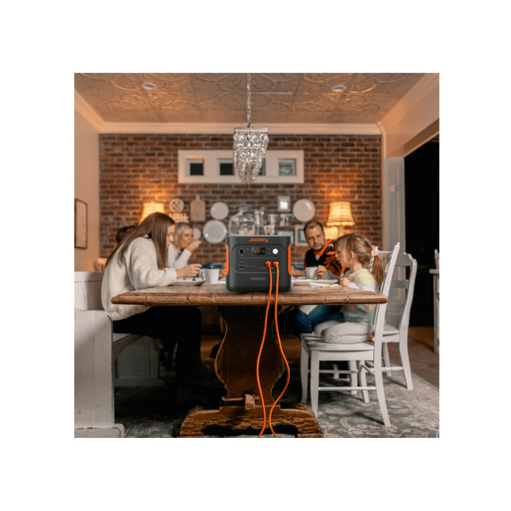 Jackery Explorer 2000 v2 Solar Generator with a SolarSaga 200W Solar Panel