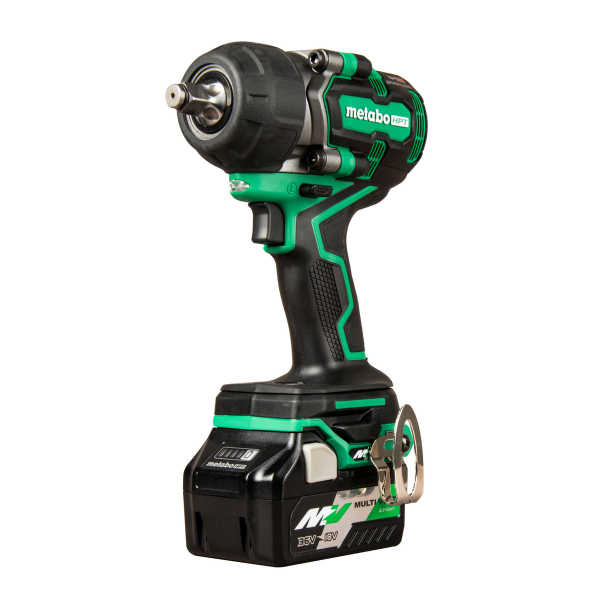 Metabo HPT 36V MultiVolt Cordless 1/2-Inch Mid-Torque Impact Wrench Kit
