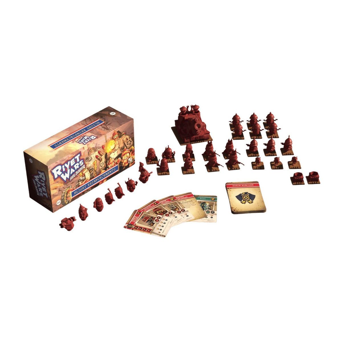 Steamforged Games - Rivet Wars: Blight Reinforcements Expansion