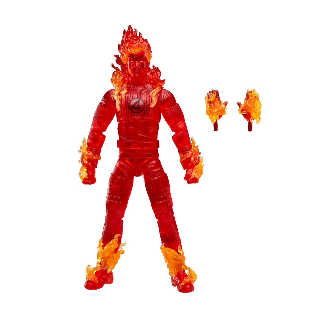 Hasbro The Fantastic Four: Marvel Legends Human Torch 6-Inch Action Figure