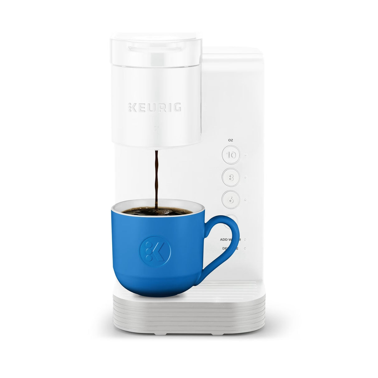 Keurig K-Express Essentials Single-Serve K-Cup Pod Coffee Maker (Cloud White)