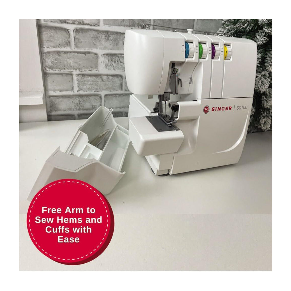 SINGER S0100 Metal Frame Serger with Accessory Kit
