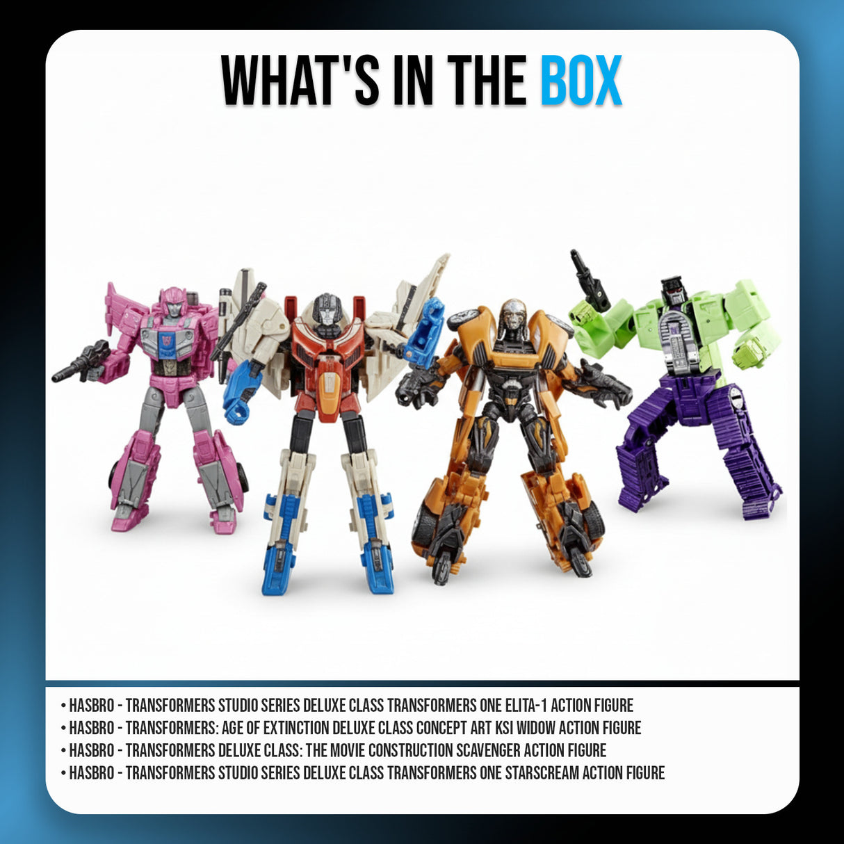 Hasbro - Transformers Studio Series Premier Deluxe Wave 28 Bundle