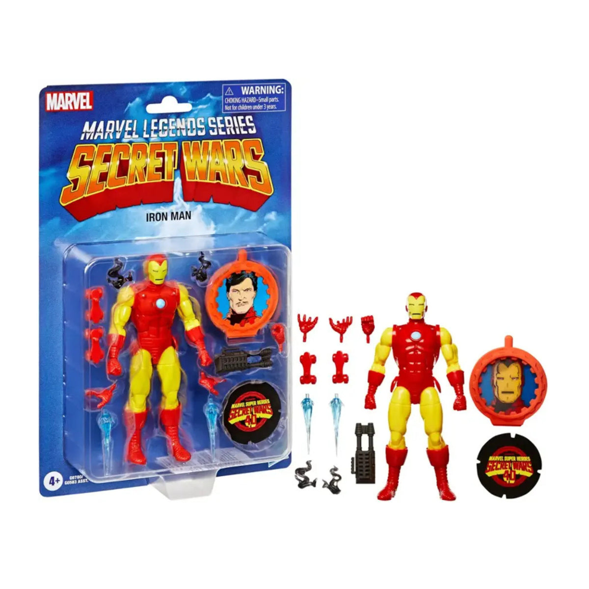 Hasbro Marvel Legends Series Retro 6-Inch Action Figures Bundle