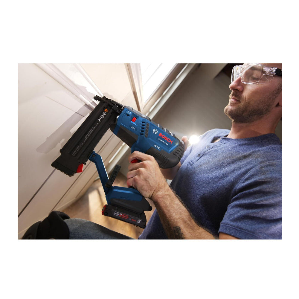 BOSCH GNH18V-18MB12 18V Brushless 18-Gauge Brad Nailer Kit with 2Ah Battery