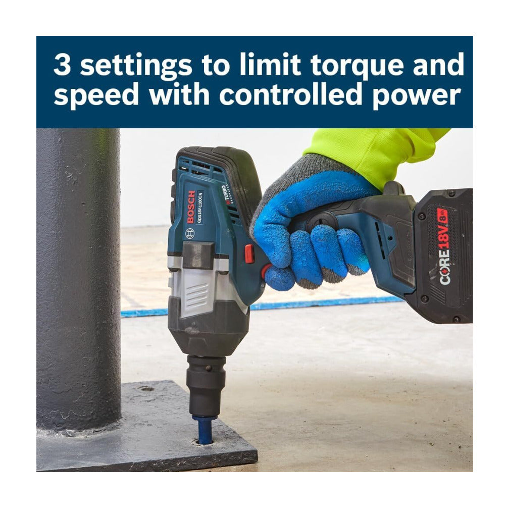 BOSCH GDS18V-1180CB28 PROFACTOR 18V Connected-Ready 3/4-Inch Wrench Kit