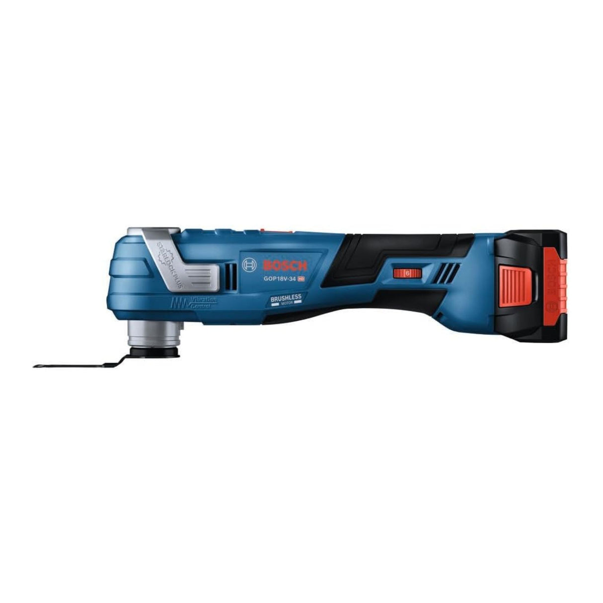BOSCH GOP18V-34B14 18V Brushless StarlockPlus Oscillating Multi-Tool Kit