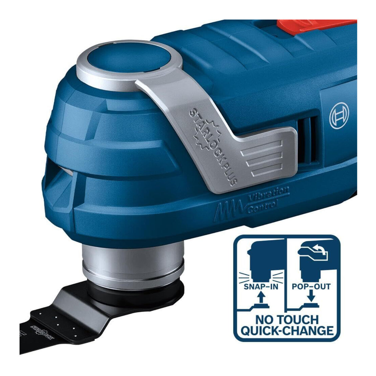 BOSCH GOP18V-34B14 18V Brushless StarlockPlus Oscillating Multi-Tool Kit