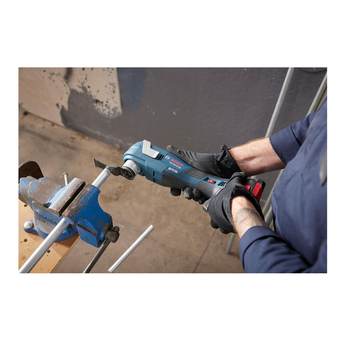 BOSCH GOP18V-34B14 18V Brushless StarlockPlus Oscillating Multi-Tool Kit