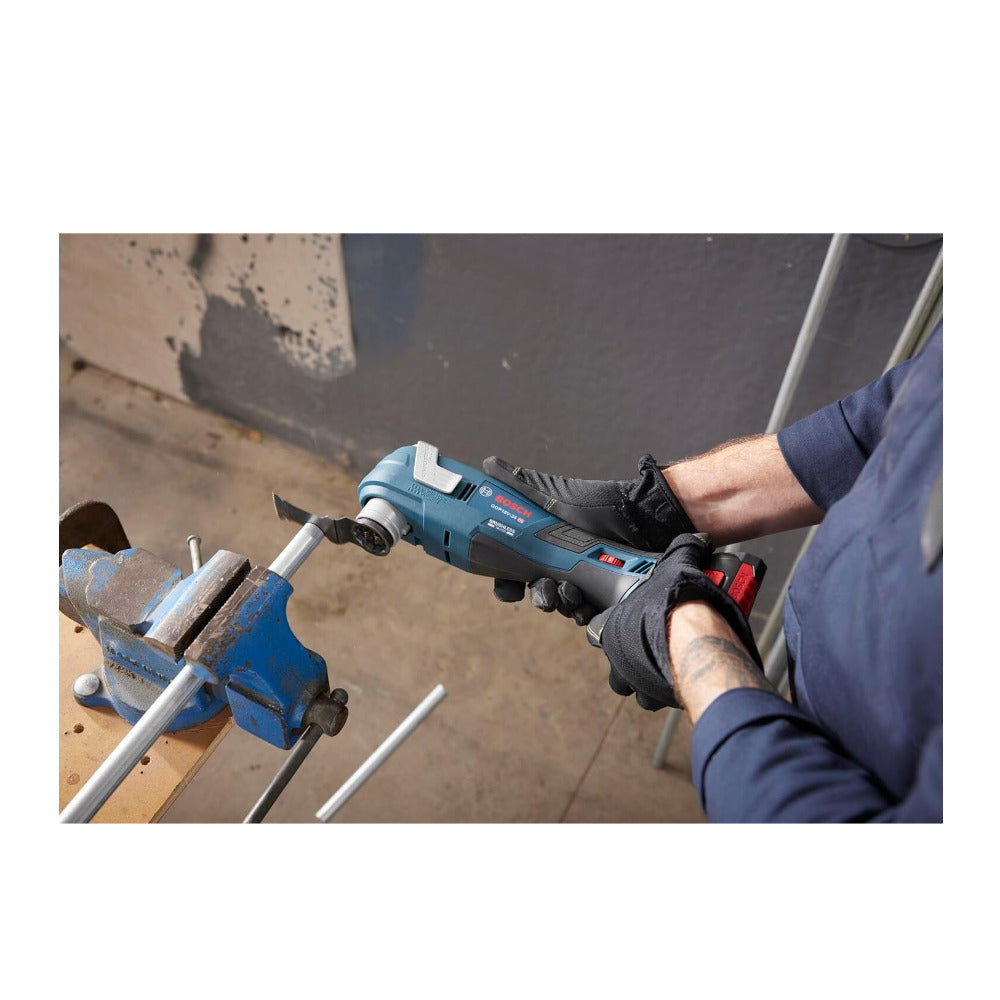 BOSCH GOP18V-34B12 18V Brushless Oscillating Multi-Tool Kit with 2 Ah Battery